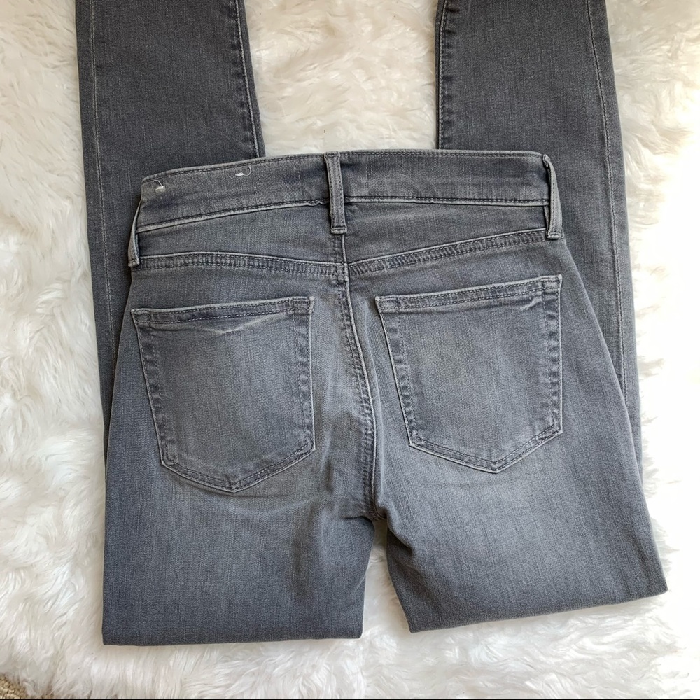 LOFT gray skinny crop slim pocket jeans RELISTED - Picture 6 of 6